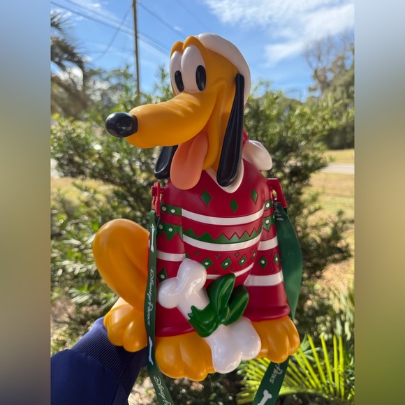 Disney Pluto Holiday Popcorn Bucket - Picture 2 of 8